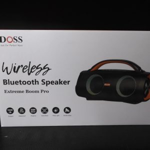 DOSS Extreme Boom Pro Wireless Speaker (Orange), New