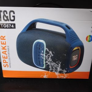T & G TG674 Wireless Speaker (blue), New.