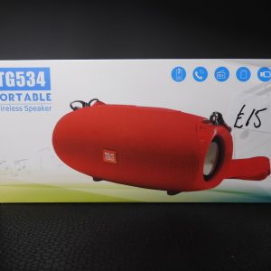 T & G TG534 Wireless Speaker (red), New.