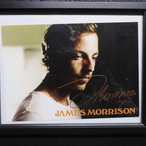 James Morrison Hand Signed Photo.