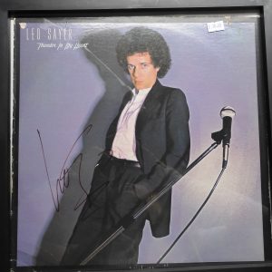 Leo Sayer, Thunder In My Heart, Hand Signed Album.