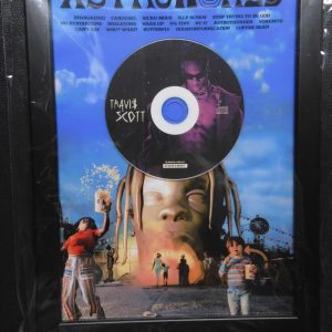 Travis Scott, Astroworld Framed CD.