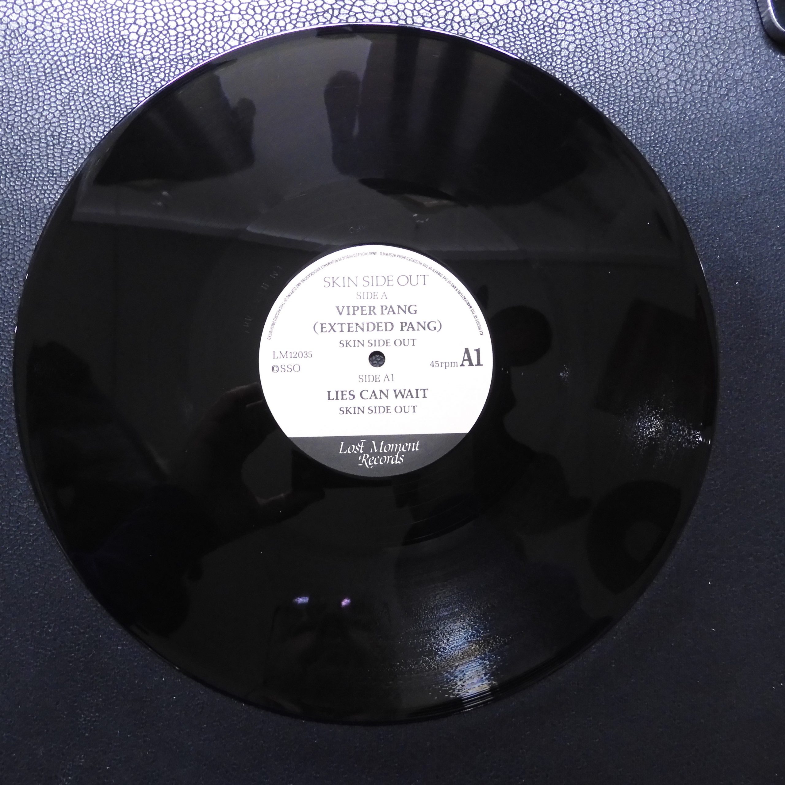 Skin Side Out – Viper Pang / Lies Can Wait - LM12035 - 1985 - Industrial, Experimental. - Image 5